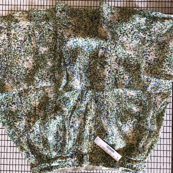 Jcrew NWT 100 silk Soiree skirt beautiful nwt sz 0 - Picture 2 of 7